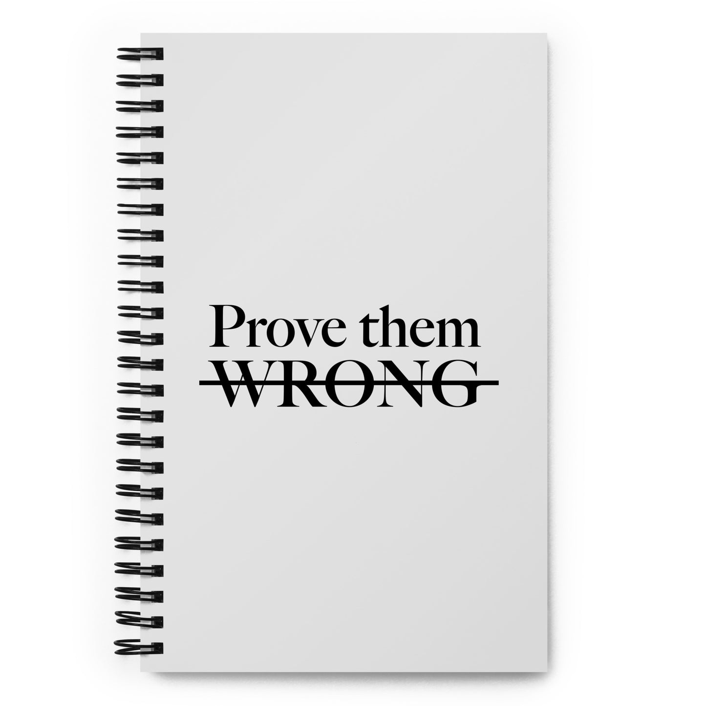 Created 2 Win Spiral Notebook