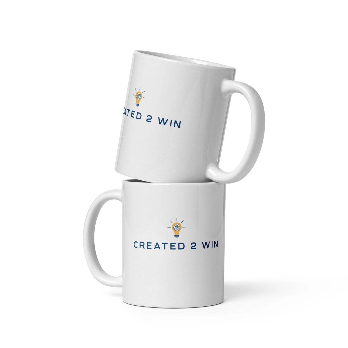 Created 2 Win Inspirational Coffee Mug